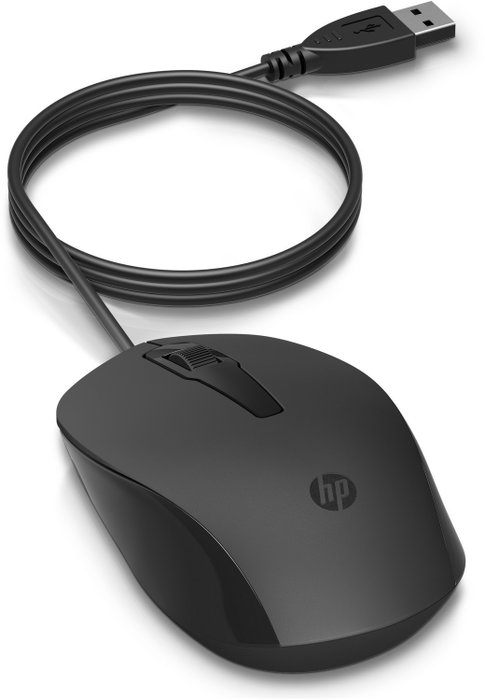 HP Ratón Óptico 150 Negro
