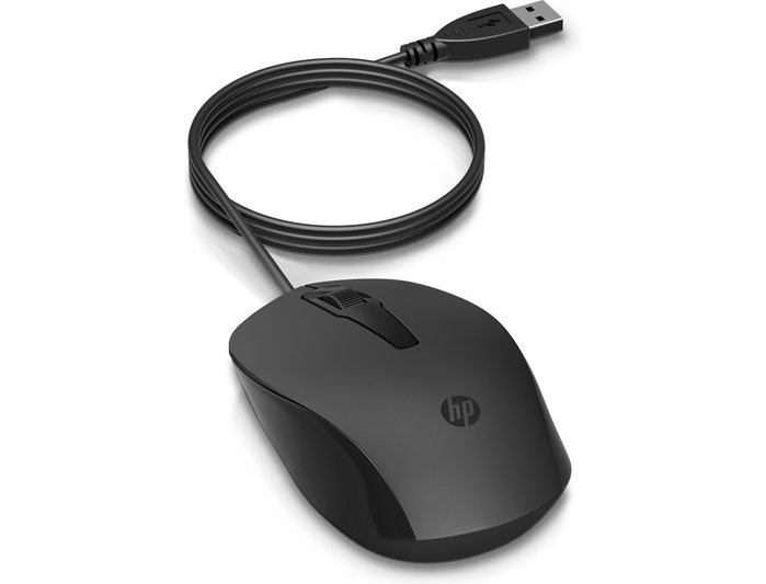 HP Ratón Óptico 150 Negro