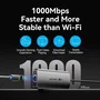 Vention TQMHB Docking Station 9 en 1 con HDMI 4K, USB-C PD y RJ45, Gris