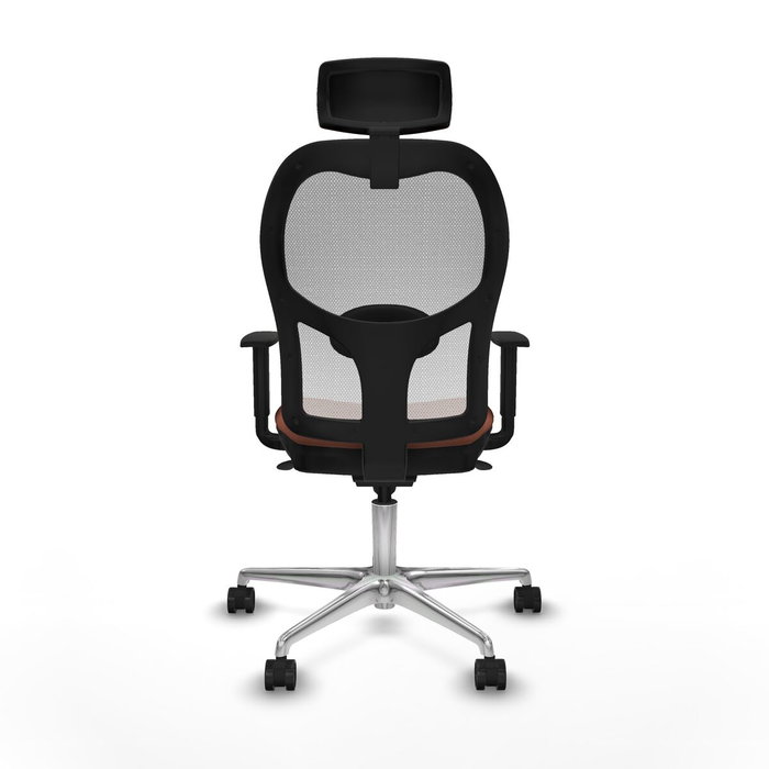 PIQUERAS Y CRESPO Silla de oficina Jorquera Marrón y Blanco PIQUERAS Y CRESPO Silla de oficina Jorquera Marrón y Blanco