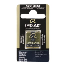 Rembrandt Acuarela Pastilla Verde Oliva 620