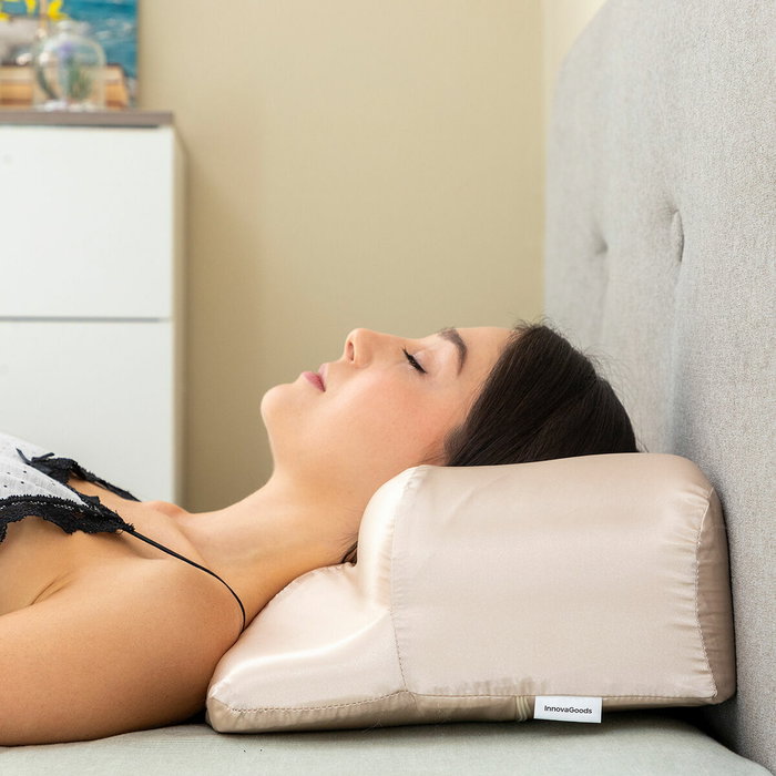 Inde Almohada Cervical Antiarrugas con Funda de Satén (4 Unidades) Inde Almohada Cervical Antiarrugas con Funda de Satén (4 Unidades)