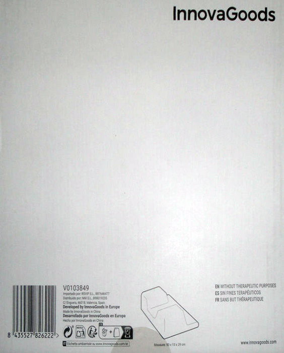 Inde Almohada Cervical Antiarrugas con Funda de Satén (4 Unidades) Inde Almohada Cervical Antiarrugas con Funda de Satén (4 Unidades)