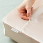 Inde Almohada Cervical Antiarrugas con Funda de Satén (4 Unidades)