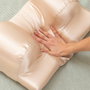 Inde Almohada Cervical Antiarrugas con Funda de Satén (4 Unidades)
