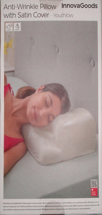 Inde Almohada Cervical Antiarrugas con Funda de Satén (4 Unidades) Inde Almohada Cervical Antiarrugas con Funda de Satén (4 Unidades)