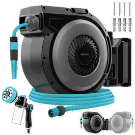 Cecotec HydroShell 300 Pro Carrete de manguera de 30m
