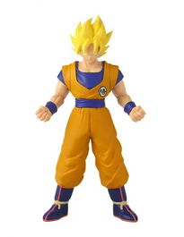 Bandai Mega Figura Super Saiyan Goku - Figura de Colección Estática de Dragon Ball Z para Fans y Exposicion