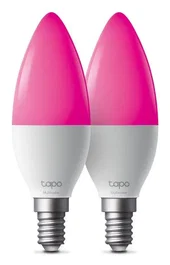 Tp-link Tapo L530E Bombilla LED Inteligente Multicolor RGB+W Pack 2 E14 Regulable