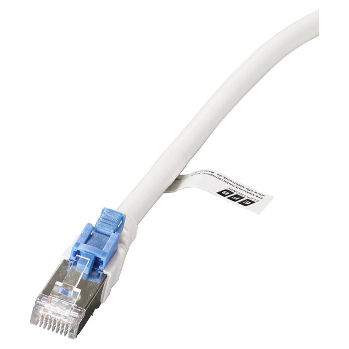EFB Elektronik Patchkabel Cat.6A S/FTP Blanco 0,5m