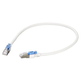 EFB Elektronik Patchkabel Cat.6A S/FTP Blanco 0,5m