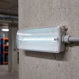 Caja estanca para emergencia LED ABS IP65