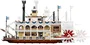 LEGO Ideas 21356 Barco de vapor del río Misisipi - Set de construcción para adultos