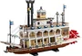 LEGO Ideas 21356 Barco de vapor del río Misisipi - Set de construcción para adultos