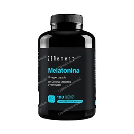 ZENEMENT Melatonina con Griffonia, Magnesio y Vitamina B6 - Complemento Alimenticio para el Sueño - 1.9 mg de Melatonina Pura - 180 Cápsulas