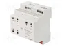 FINDER Atenuador KNX para raíl DIN 30VDC 2 canales 400W
