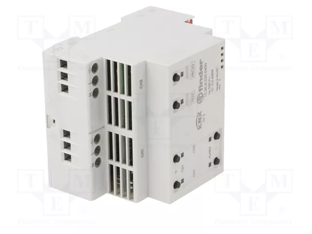 FINDER Atenuador KNX para raíl DIN 30VDC 2 canales 400W