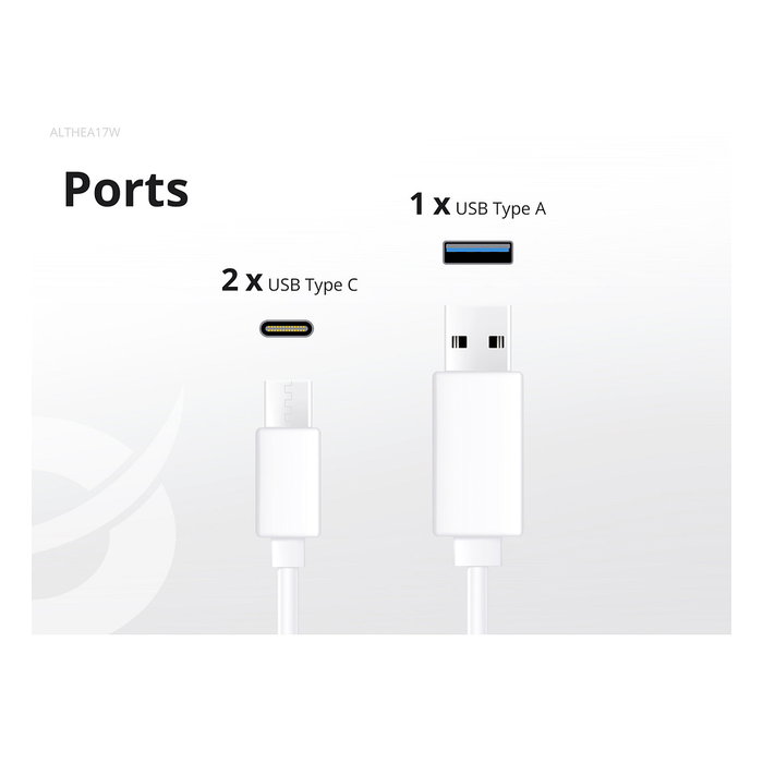 Conceptronic ALTHEA17W Cargador GaN de 67W con 3 Puertos y Cable USB-C Conceptronic ALTHEA17W Cargador GaN de 67W con 3 Puertos y Cable USB-C