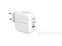 Conceptronic ALTHEA17W Cargador de Pared 67W GaN 3 Puertos Blanco