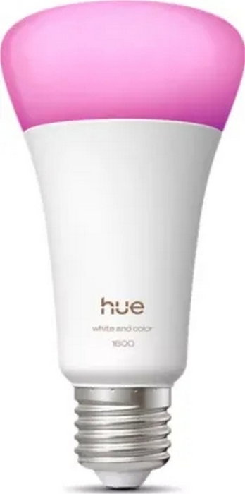 Philips Hue White and Color Ambiance Bombilla inteligente A67 E27