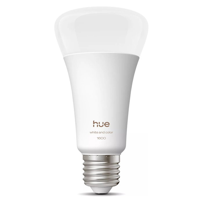 Philips Hue White and Color Ambiance Bombilla inteligente A67 E27