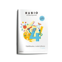 Cuaderno Rubio A4 Habilidades Matematicas (+4 Años)