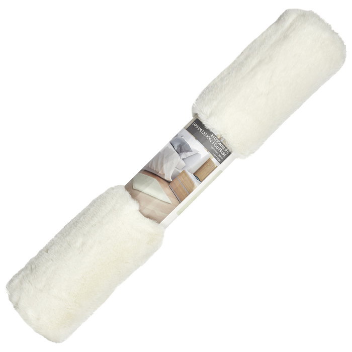 Home Deco Factory Alfombra Crudo 110x60 cm Pelo Imitación Poliéster