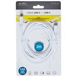 Be Mix Cable USB/ Tipo C 3A Carga Rápida