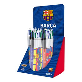 Bic Bolígrafo FC Barcelona 4 Colores Retráctil