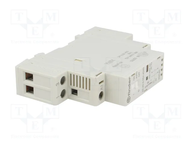 FINDER Contactor de Instalación Modular 2-polar 25A 24VAC/24VDC