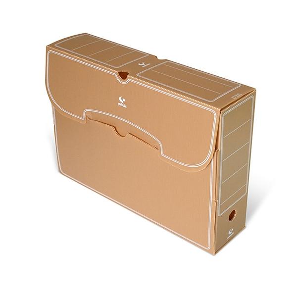 Grafoplas Caja de archivo definitivo tamaño folio marrón Grafoplas Caja de archivo definitivo tamaño folio marrón