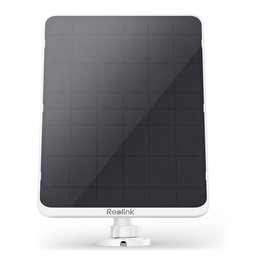 Reolink V3 Panel Solar 12W - Carga para Cámaras de Seguridad Exteriores, Resistente al Agua