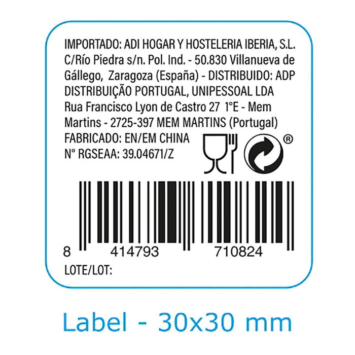 Mini Bandeja Melamina Select Quid 17x9,5x2 cm (20 Unidades)
