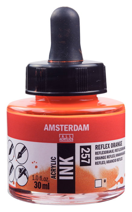 Amsterdam Tinta Acrílica Anaranjado Reflex 257 30 ml Amsterdam Tinta Acrílica Anaranjado Reflex 257 30 ml