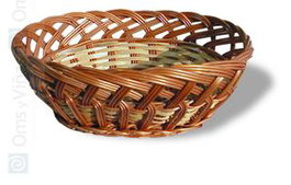 OMS Panera Pan Mimbre Oval 25 cm