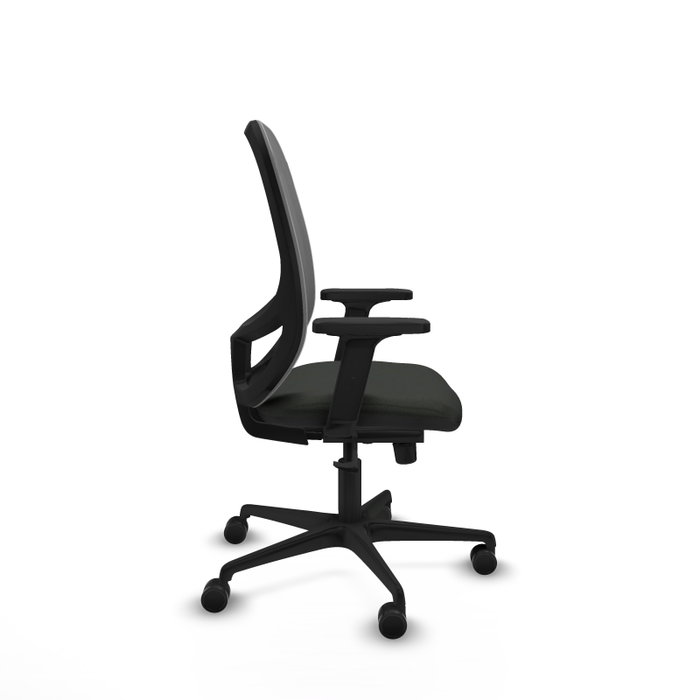 PIQUERAS Y CRESPO Silla de oficina Cilanco con mecanismo Sincro, Negro y Gris PIQUERAS Y CRESPO Silla de oficina Cilanco con mecanismo Sincro, Negro y Gris