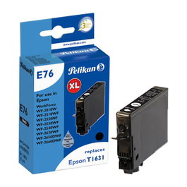 Pelikan Cartucho de Tinta Compatible E76 T1631 Negro para Epson