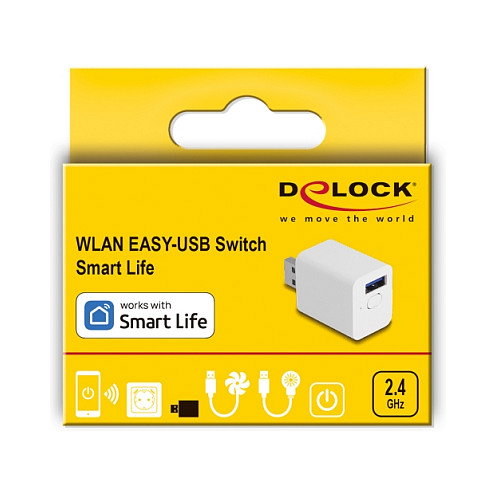 DeLOCK 11832 Smart Plug Blanco