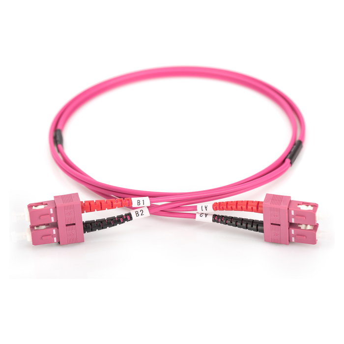 Digitus Cable de conexión de fibra óptica OM4 SC-SC 2m Multimodo Dúplex Digitus Cable de conexión de fibra óptica OM4 SC-SC 2m Multimodo Dúplex