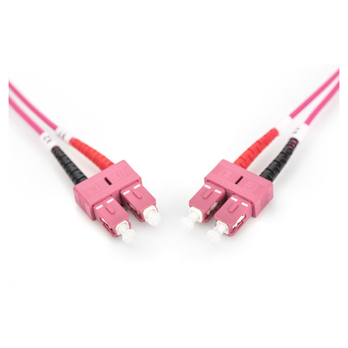 Digitus Cable de conexión de fibra óptica OM4 SC-SC 2m Multimodo Dúplex Digitus Cable de conexión de fibra óptica OM4 SC-SC 2m Multimodo Dúplex