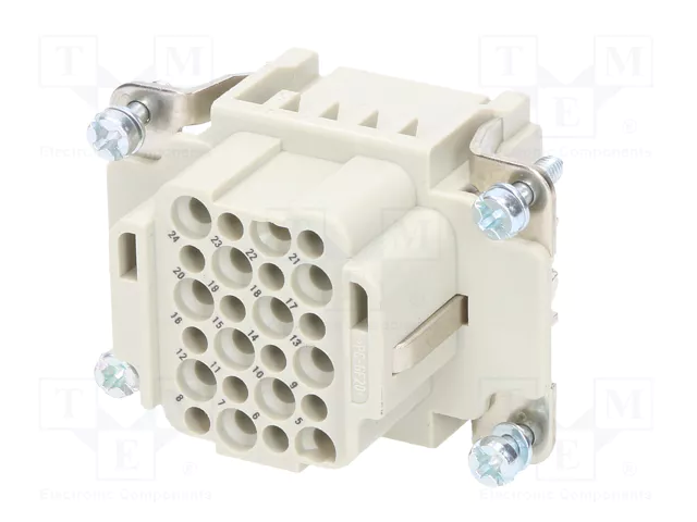 HARTING Han 24DD-HMC-F-c Han® HMC Plantilla de Contacto Hembra HARTING Han 24DD-HMC-F-c Han® HMC Plantilla de Contacto Hembra