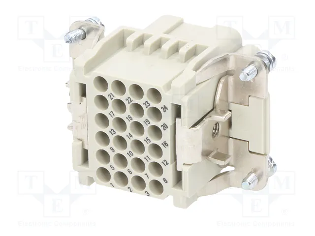 HARTING Han 24DD-HMC-F-c Han® HMC Plantilla de Contacto Hembra HARTING Han 24DD-HMC-F-c Han® HMC Plantilla de Contacto Hembra