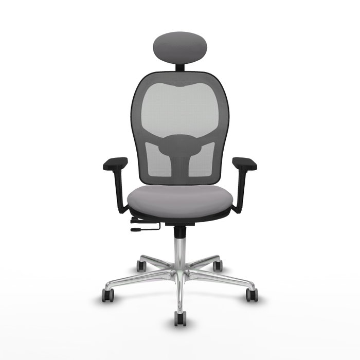 PIQUERAS Y CRESPO Silla de oficina Jorquera Gris con Mecanismo Sincro/Traslack PIQUERAS Y CRESPO Silla de oficina Jorquera Gris con Mecanismo Sincro/Traslack