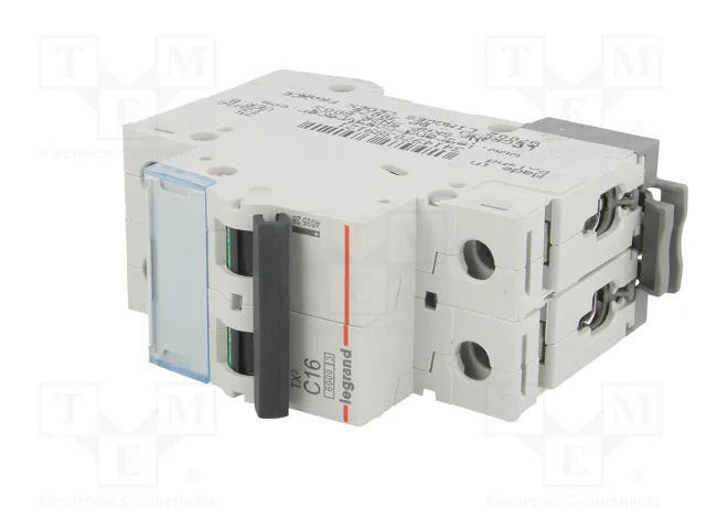 LEGRAND Interruptor magnetotérmico S300 TX 2 polos 16A Curva C