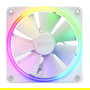 NZXT F120 RGB Tri-Pack Ventilador de Caja 120 mm Triple Blanco con Luz LED RGB, 120 * 120 * 26 mm, 500-1800 RPM, 27.5 dB, 50.18 CFM, RF-R12TF-W1