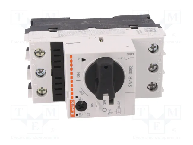 LOVATO ELECTRIC Interruptor motorizado 230÷690VAC 0,4÷0,63A