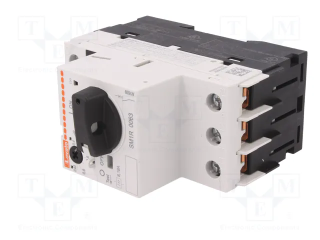LOVATO ELECTRIC Interruptor motorizado 230÷690VAC 0,4÷0,63A