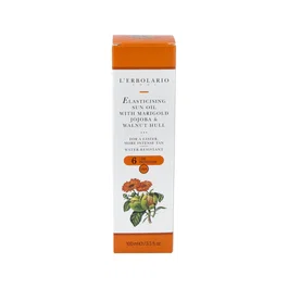 L'Erbolario Aceite Solar Elasticidad Caléndula y Jojoba SPF6 para Bronceado Rápido e Intenso, Resistente al Agua