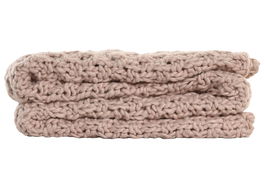 DKD Home Decor Manta Sofa Urban Rosa Palo 170 x 130 cm (2 Unidades)