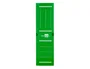 Liderpapel Caja archivo definitivo plástico lomo 100 mm verde
